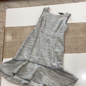 Tweed banana republic dress